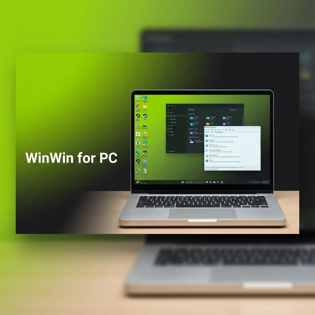 Screenshot of WinWin casino website open in a desktop browser on a PC screen