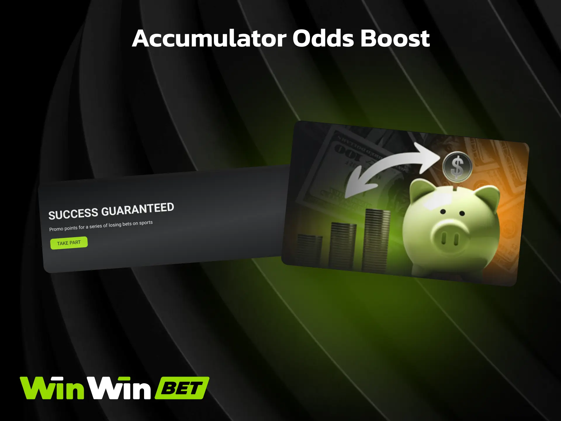 Accumulator odds boost on WinWin with enhanced payouts on multi-selection bets.